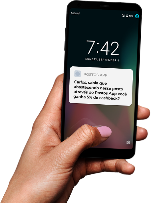 Notificação do app Value no celular